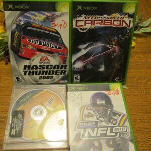 B100-(4) Xbox Games In cases-work great